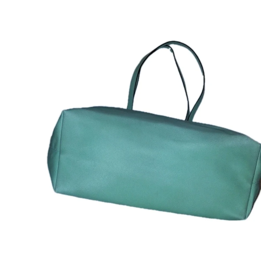 Kate Spade New York Mint‎ Green Nylon Tote with Dual Straps. 14×11×6.